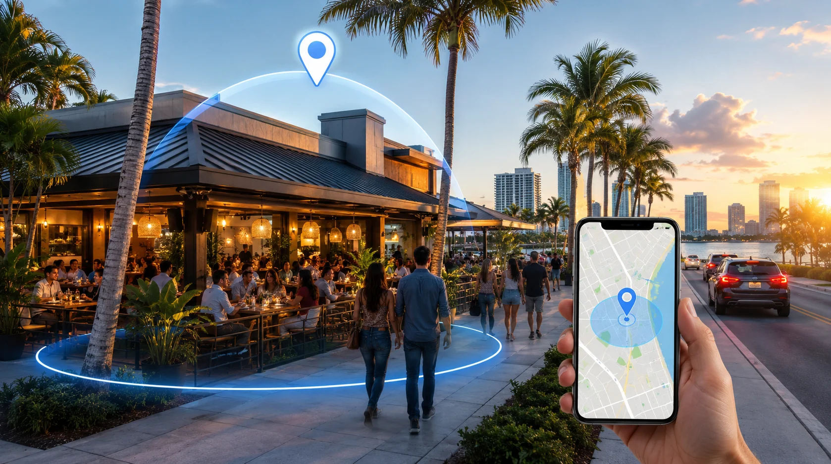 Geofencing Marketing in Florida in the Restaurant Industry