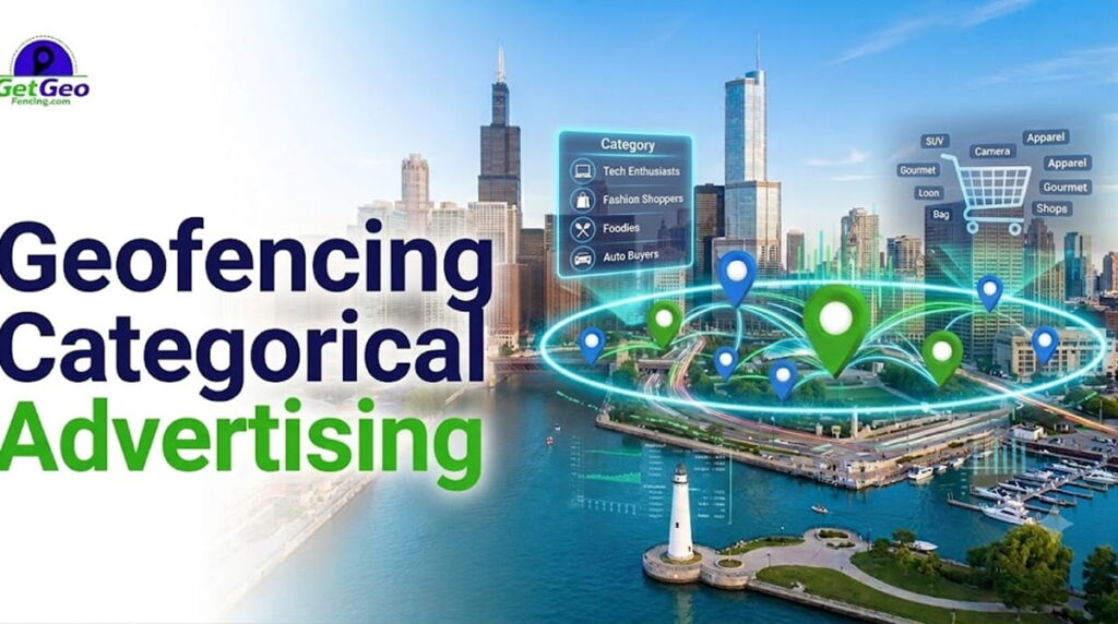 Geofencing Categorical Advertising featured image showing precise geofencing and targeted digital advertising.