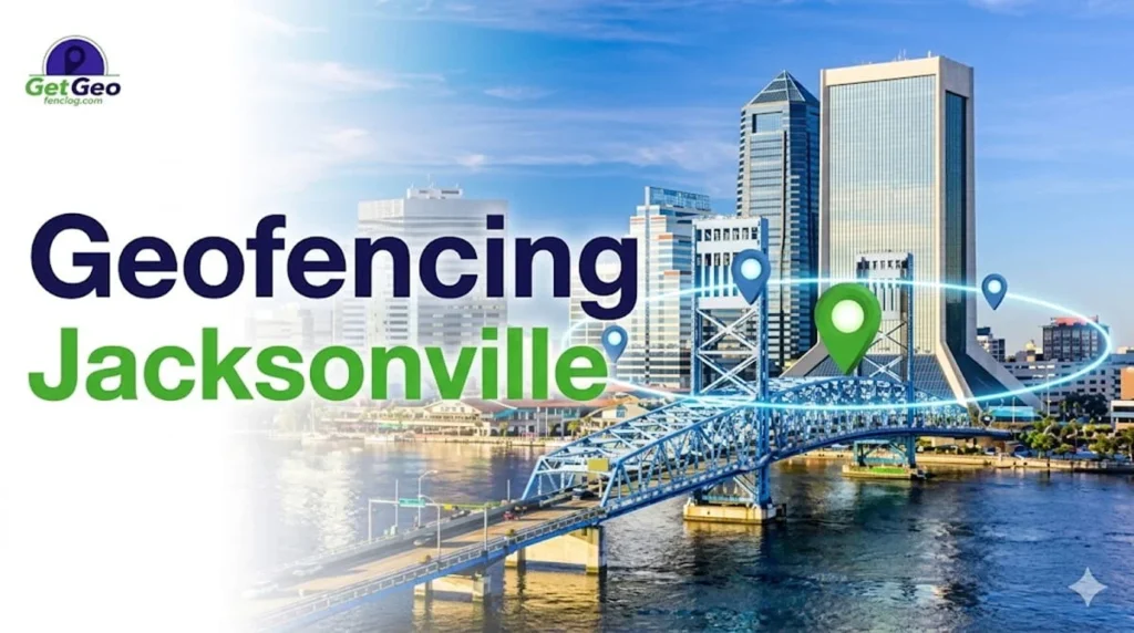 Geofencing Jacksonville featured image showing precise geofencing and targeted digital advertising.