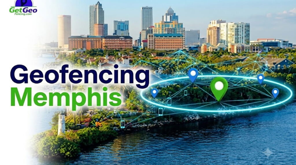 Geofencing Memphis featured image showing precise geofencing and targeted digital advertising.