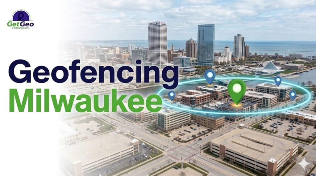 Geofencing Milwaukee featured image showing precise geofencing and targeted digital advertising.