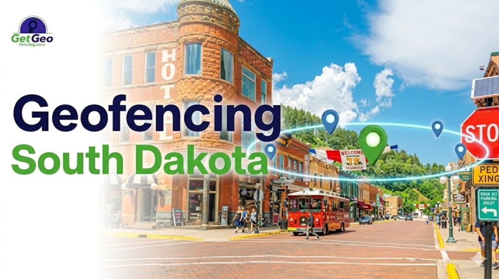 Geofencing South Dakota featured image showing precise geofencing and targeted digital advertising.