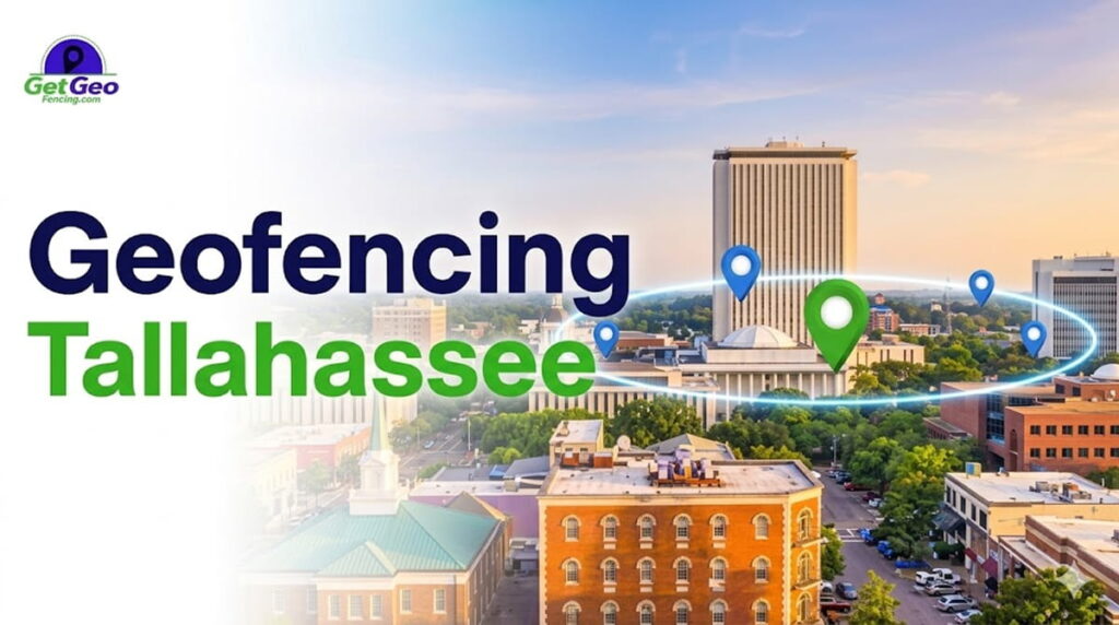 Geofencing Tallahassee featured image showing precise geofencing and targeted digital advertising.