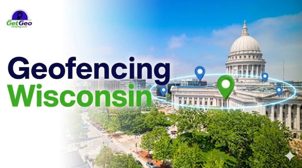 Geofencing Wisconsin featured image showing precise geofencing and targeted digital advertising.