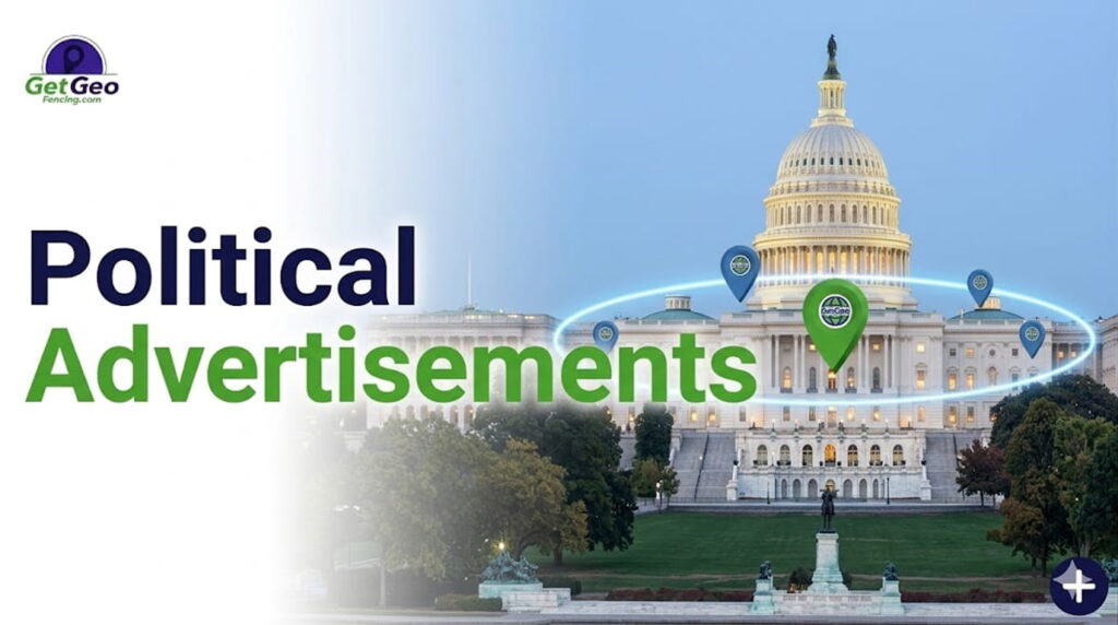 Political Advertisements featured image showing voter audience targeting with geofencing.