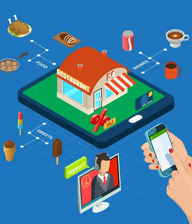 Restaurant geofencing campaign targeting local diners